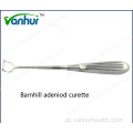 Cureta de adenóide Barnhill para instrumentos nasais sem gancho